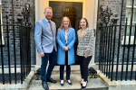 Benllech fish and chip shop owners at Downing Street