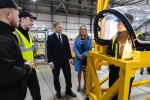 I visited RAF Valley with defence secretary Grant Shapps 